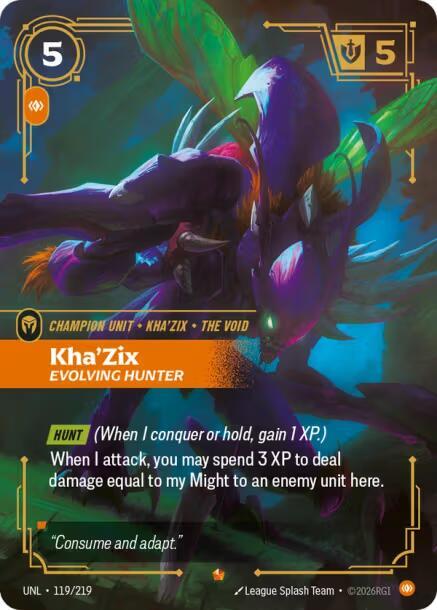 KhaZix Evolving Hunter