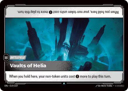 Vaults of Helia Rainbow Foil