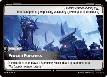 Frozen Fortress Rainbow Foil