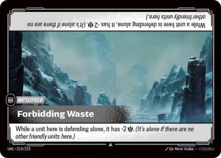 Forbidding Waste Rainbow Foil