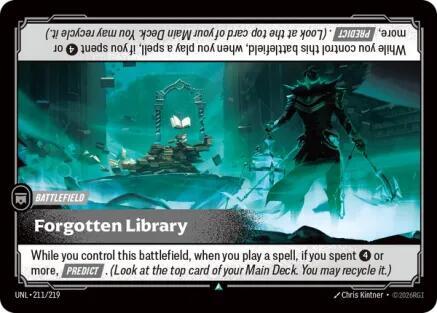 Forgotten Library Rainbow Foil
