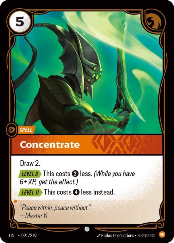 Concentrate Rainbow Foil