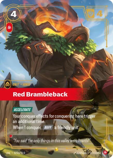 Red Brambleback Alternate Art