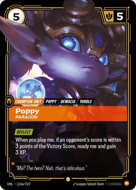 Poppy Paragon Alternate Art