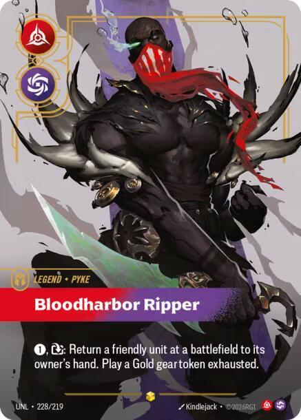 Pyke Bloodharbor Ripper Overnumbered