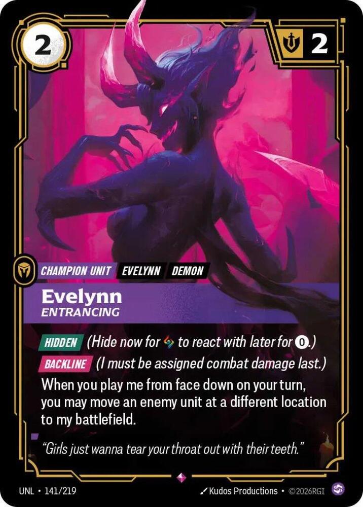 Evelynn Entrancing