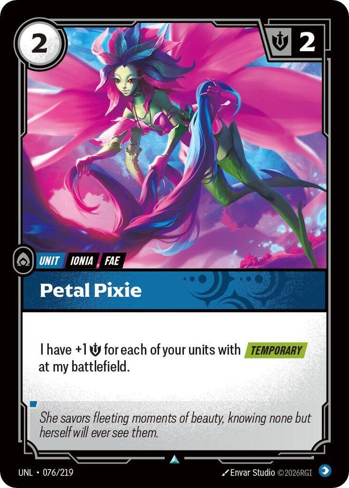 Petal Pixie Rainbow Foil