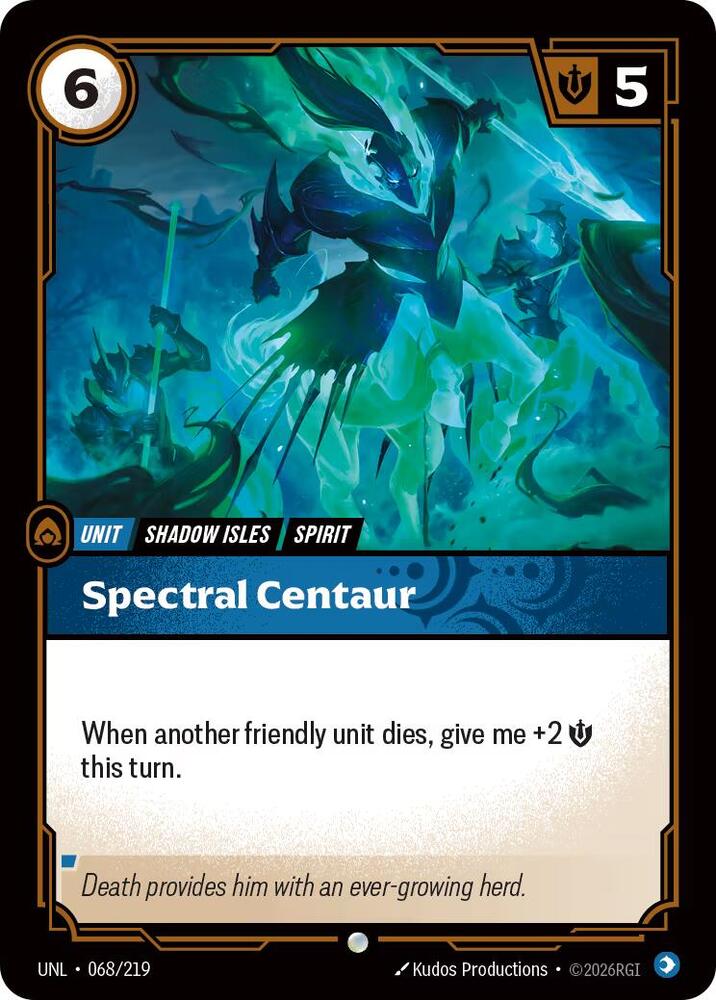 Spectral Centaur Rainbow Foil