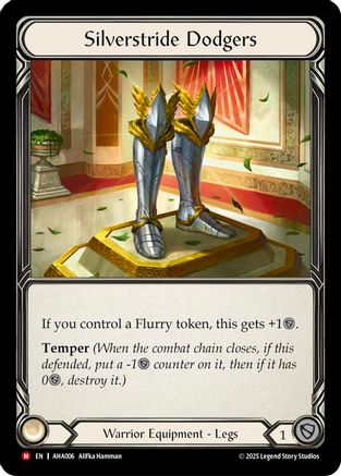 Silverstride Dodgers (AHA006) - Armory Deck Origins: Hala Rainbow Foil