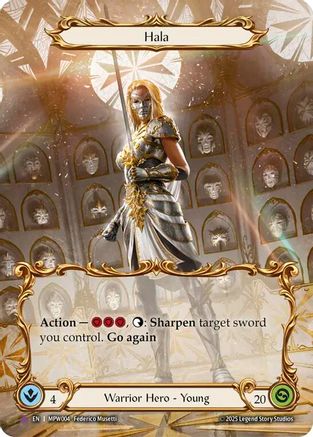 Hala (Marvel) (MPW004) - Mastery Pack Warrior Cold Foil