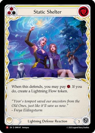 Static Shelter (OMN147) - Omens of the Third Age