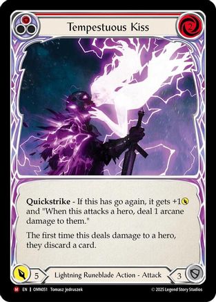 Tempestuous Kiss (OMN051) - Omens of the Third Age