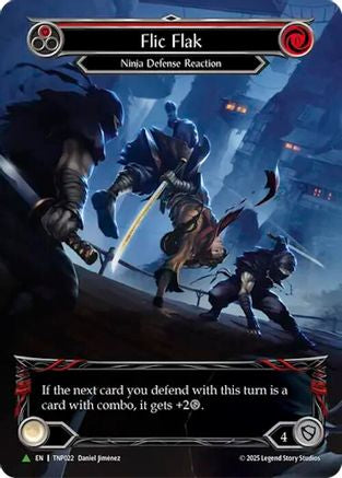 Flic Flak (Red) (Marvel) - TNP022 (TNP022) - Flesh and Blood: Promo Cards Rainbow Foil