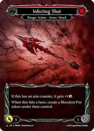 Infecting Shot (Red) (Marvel) - TNP004 (TNP004) - Flesh and Blood: Promo Cards Rainbow Foil
