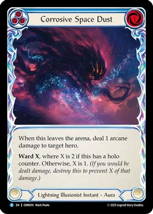 Corrosive Space Dust (Blue) (OMN014) - Omens of the Third Age