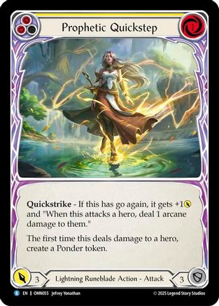 Prophetic Quickstep (OMN055) - Omens of the Third Age