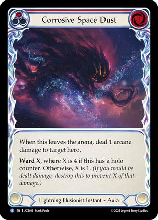Corrosive Space Dust (Red) (AZS016) - Armory Deck: Zyggy