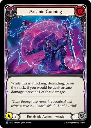 Arcanic Cunning (Red) (OMN088) - Omens of the Third Age