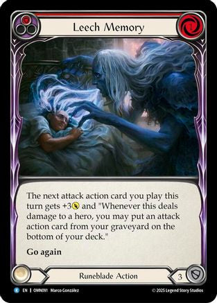 Leech Memory (Red) (OMN091) - Omens of the Third Age