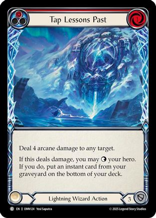 Tap Lessons Past (Red) (OMN124) - Omens of the Third Age