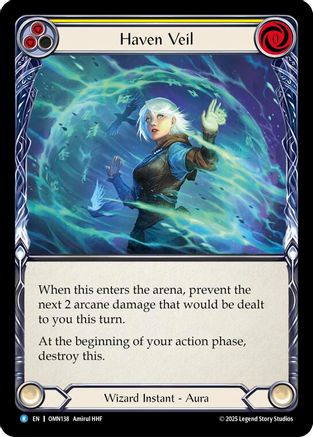 Haven Veil (Yellow) (OMN138) - Omens of the Third Age