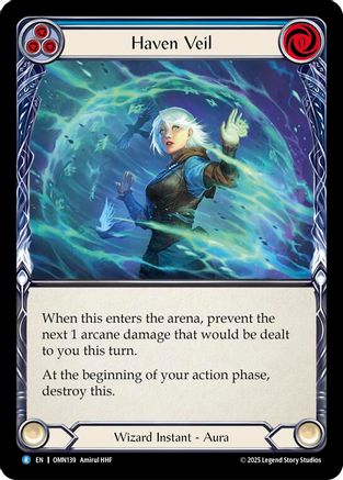 Haven Veil (Blue) (OMN139) - Omens of the Third Age