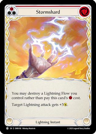 Stormshard (Red) (OMN190) - Omens of the Third Age