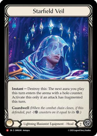 Starfield Veil (OMN248) - Omens of the Third Age Cold Foil
