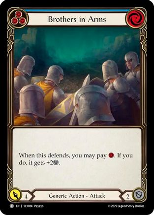 Brothers in Arms (Blue) (SLY024) - Silver Age Chapter 3