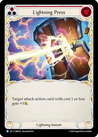 Lightning Press (Red) (SBA032) - Silver Age Chapter 3