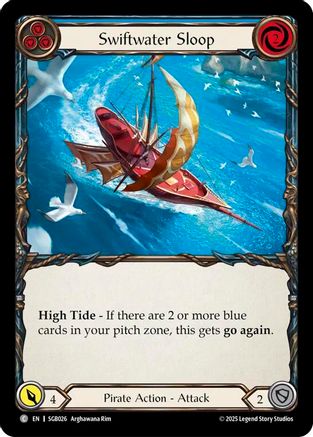 Swiftwater Sloop (Blue) (SGB026) - Silver Age Chapter 3