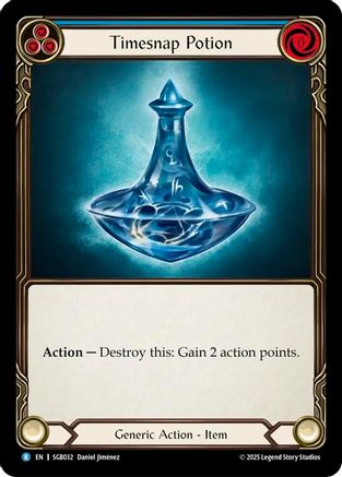 Timesnap Potion (Blue) (SGB032) - Silver Age Chapter 3