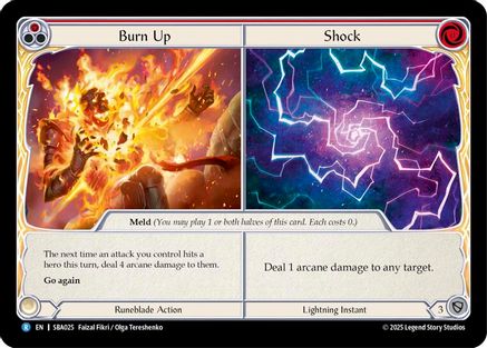 Burn Up // Shock (SBA025) - Silver Age Chapter 3