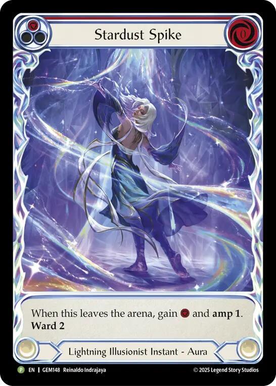 Stardust Spike (Red) Cold Foil Promo
