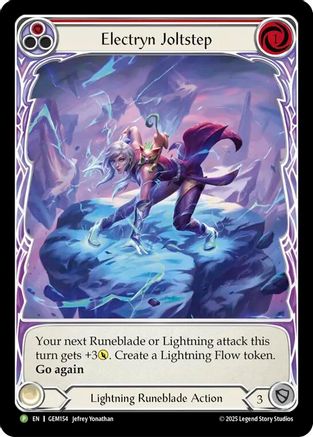 Electryn Joltstep (Red) (GEM154) - Gem Pack 5