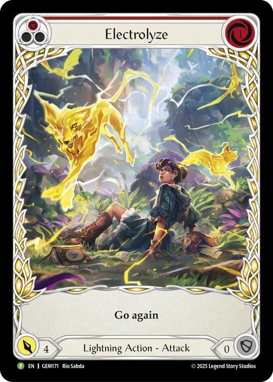 Electrolyze (Red) Normal Promo