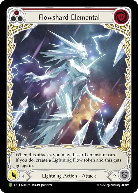 Flowshard Elemental (Red) Normal Promo