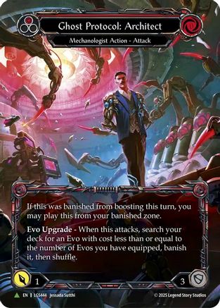 Ghost Protocol: Architect - LGS444 (LGS444) - Flesh and Blood: Promo Cards Cold Foil