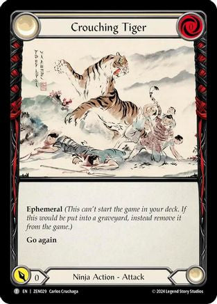 Crouching Tiger (ZENO29) - Blitz Deck: Part the Mistveil - Zen