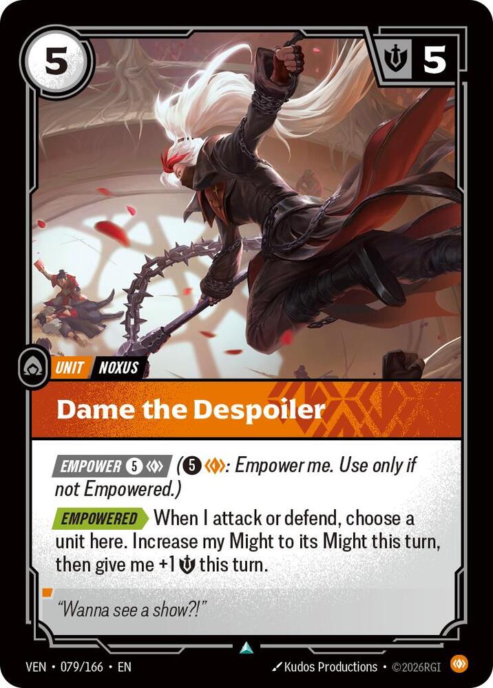 Dame the Despoiler Rainbow Foil