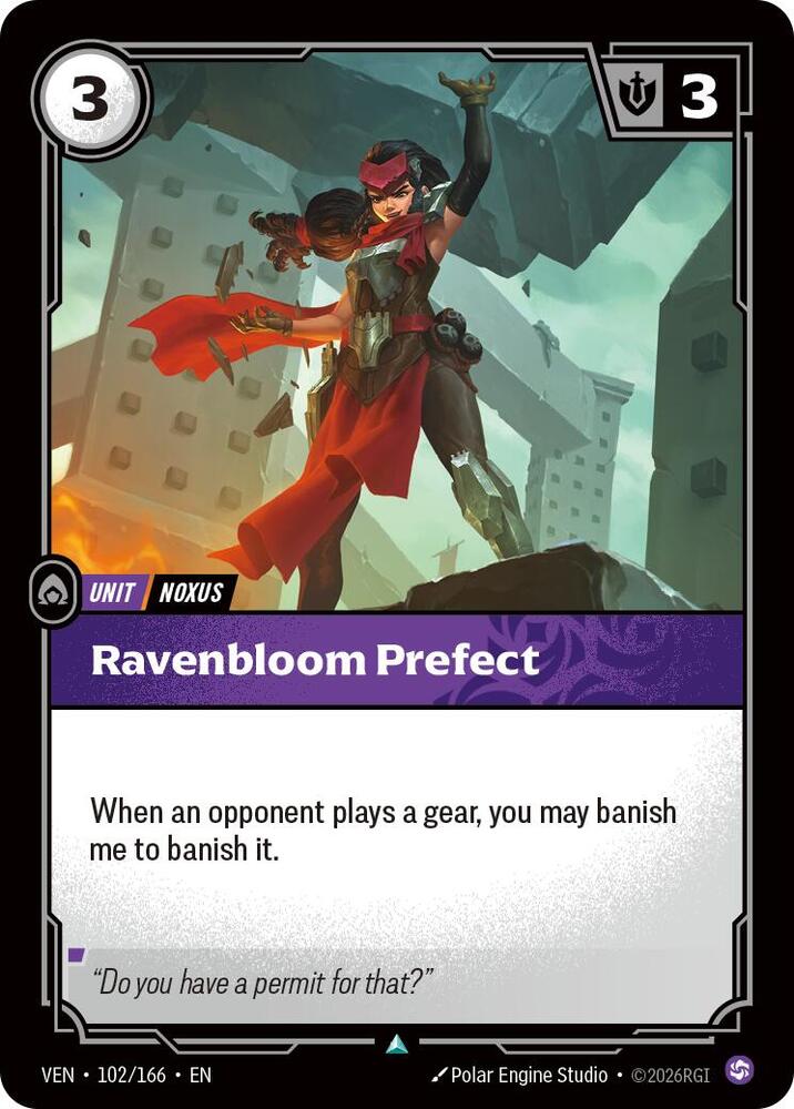 Ravenbloom Prefect Rainbow Foil