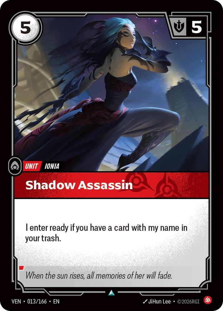 Shadow Assassin Rainbow Foil