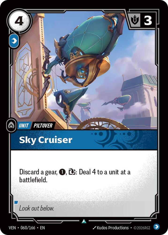 Sky Cruiser Rainbow Foil