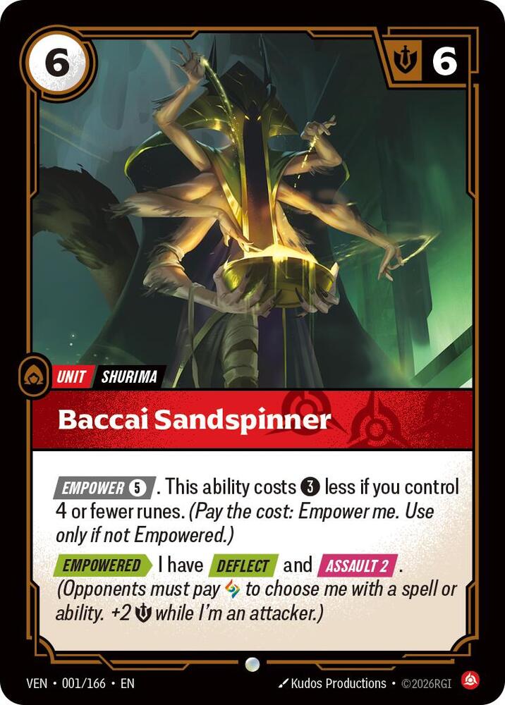 Baccai Sandspinner Rainbow Foil