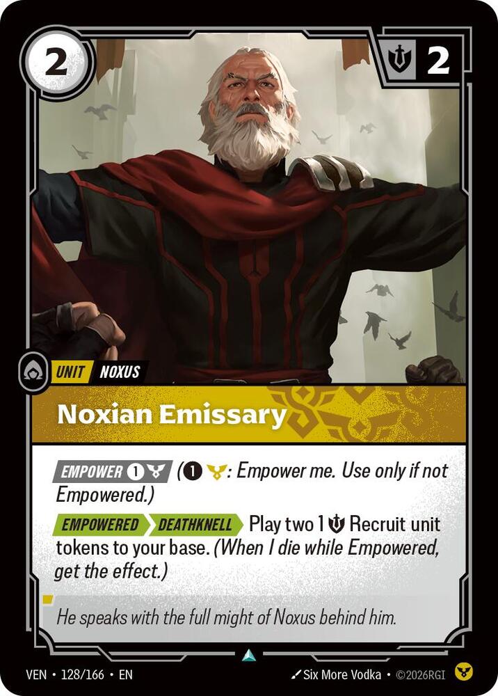Noxian Emissary Rainbow Foil