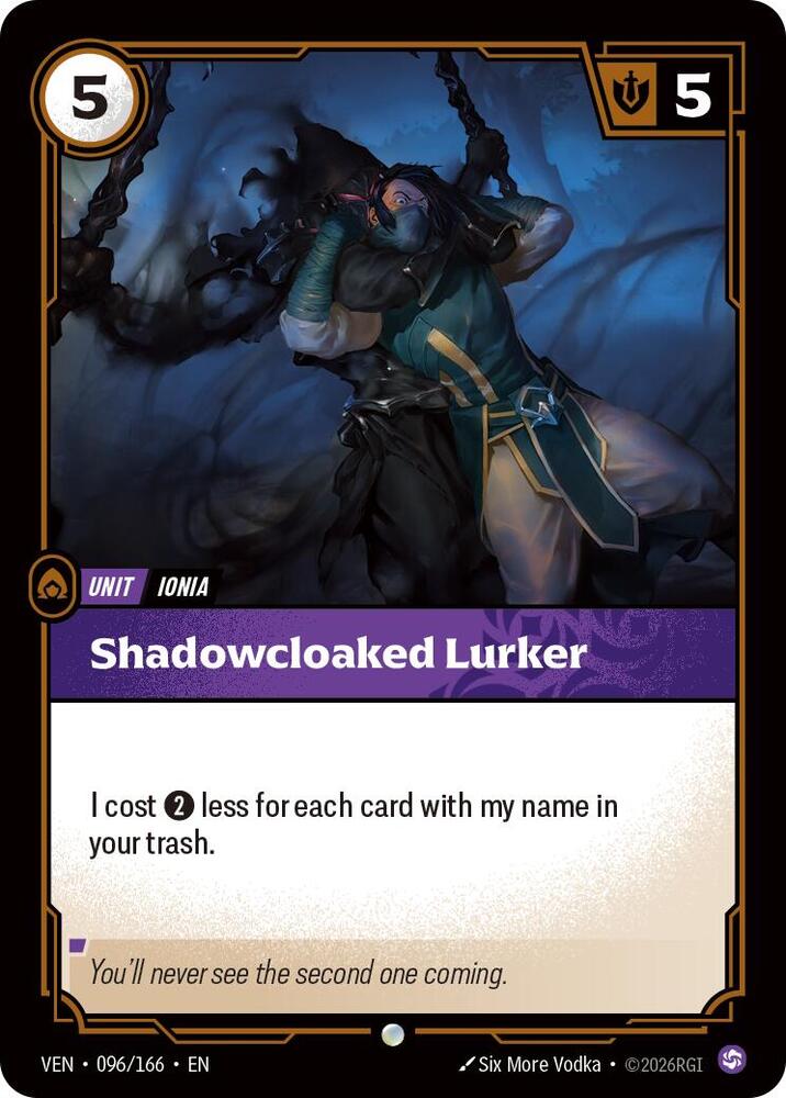 Shadowblade Lurker Rainbow Foil