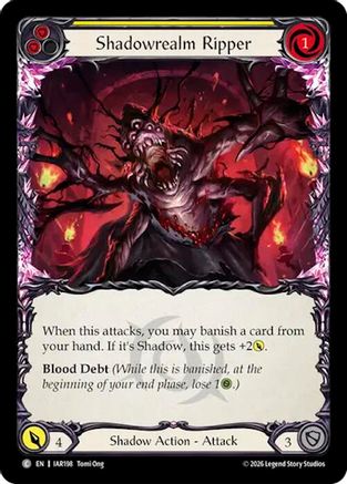 Shadowrealm Ripper (Yellow) (IAR198) - Usurp the Shadow Throne