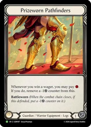 Prizeworn Pathfinders (GEM187) Cold Foil