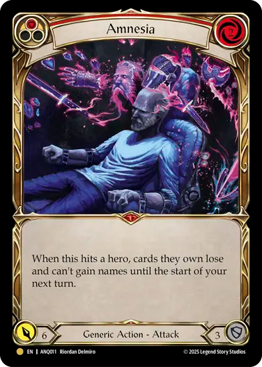 Amnesia Antiquity Cold Foil