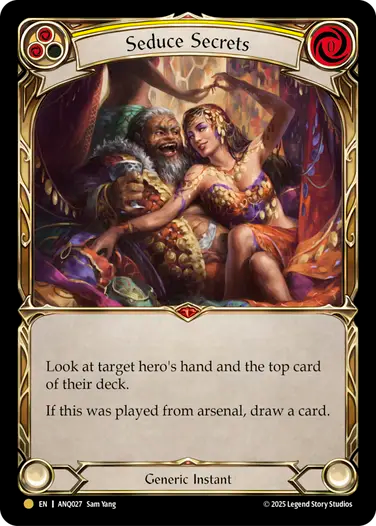 Seduce Secrets Antiquity Cold Foil